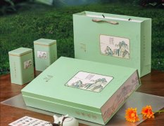 绿茶茶叶包装礼品盒印刷